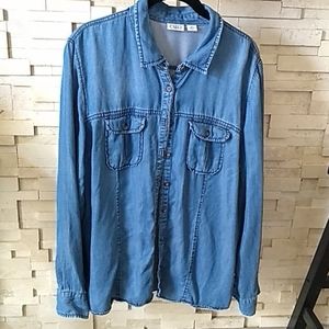 Chambray Long Sleeve Shirt